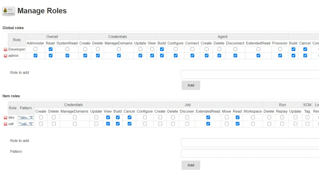 Manage Roles