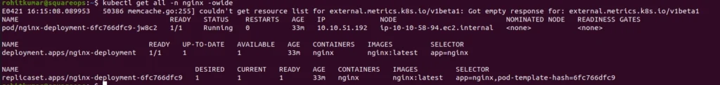 Verify Node Karpenter